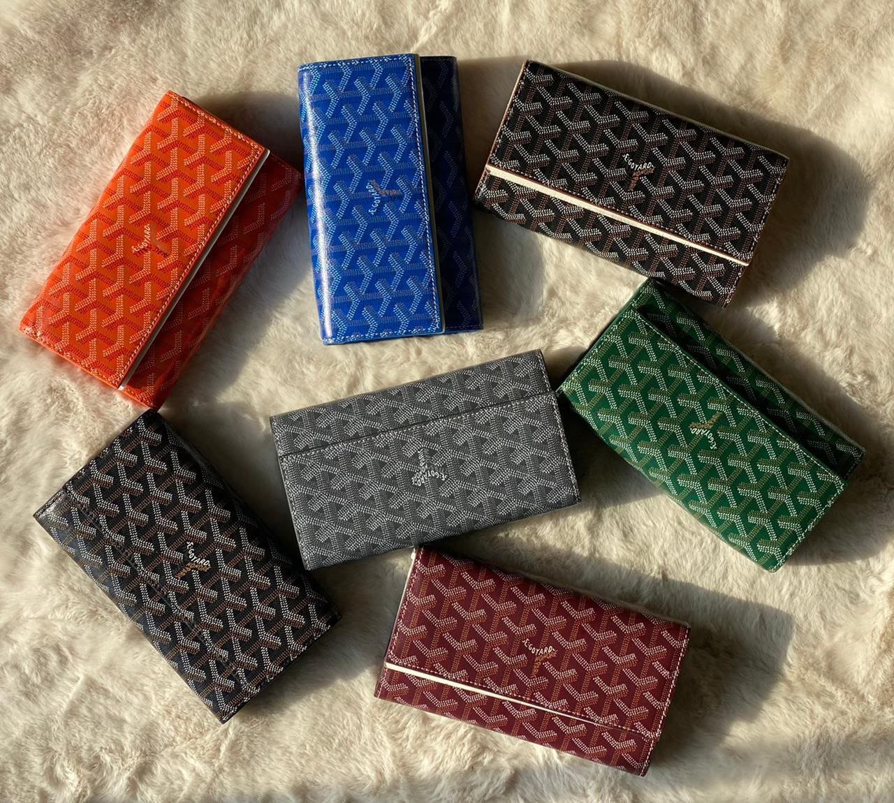 Goyard Jouvence Leather Clutch Bag Goyard Jouvence Leather Clutch Bag