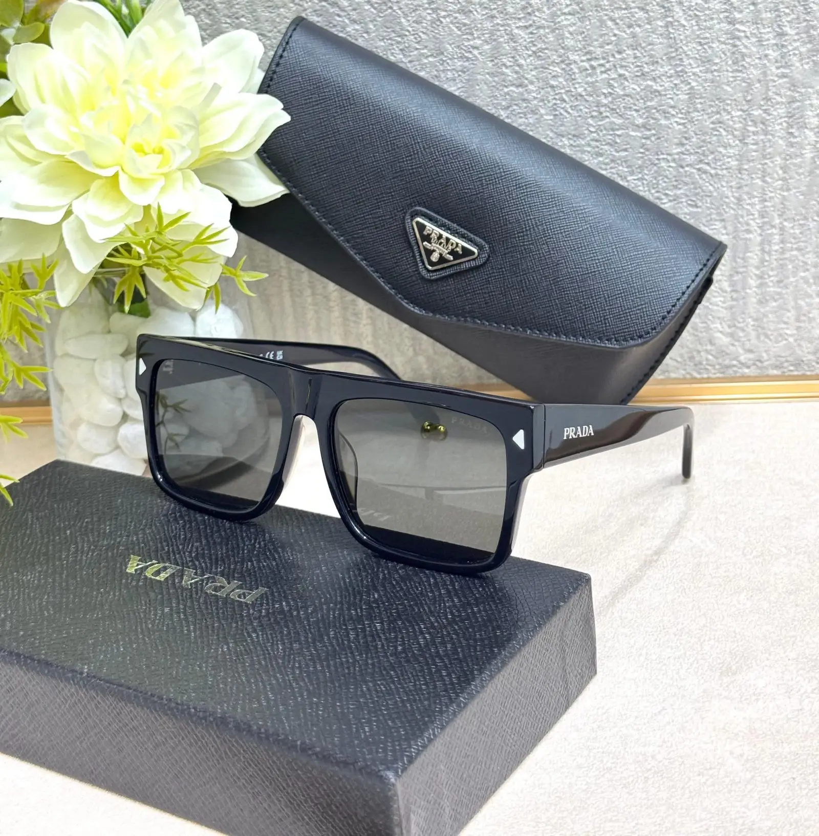 PRADA Rectangular Sunglasses PRADA Rectangular Sunglasses