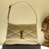 YSL Quilted Satin Shoulder Bag