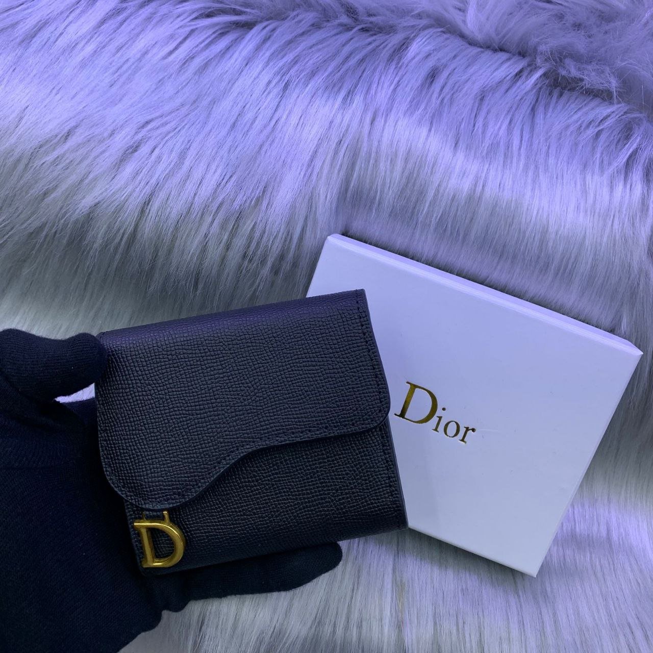DIOR SADDLE LOTUS WALLET DIOR SADDLE LOTUS WALLET