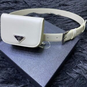 PRADA Brushed Nylon Shoulder Bag