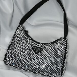 Prada Crystal Re-Edition 2000 Shoulder Bag
