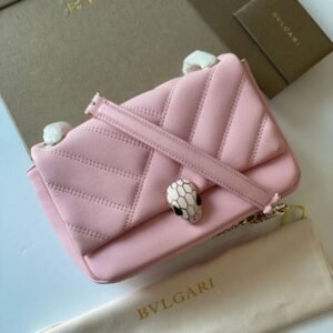 Bvlgari Serpenti Cabochon Shoulder Bag