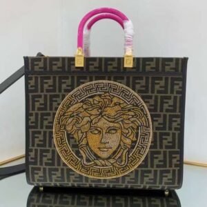 FENDI VERSACE SUNSHINE SHOULDER BAG