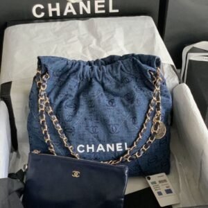 Chanel Denim Jersey Bag