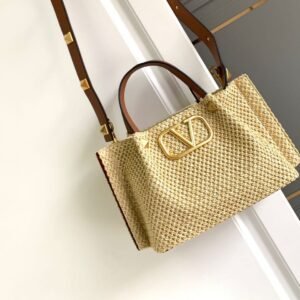 Valentino VLOGO Roman Stud Tote Bag