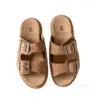 Brunello Cucinelli Men's Brown Leather Sandals