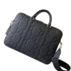 GUCCI GG Black Medium Briefcase