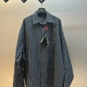 BALENCIAGA Striped Casual Shirt