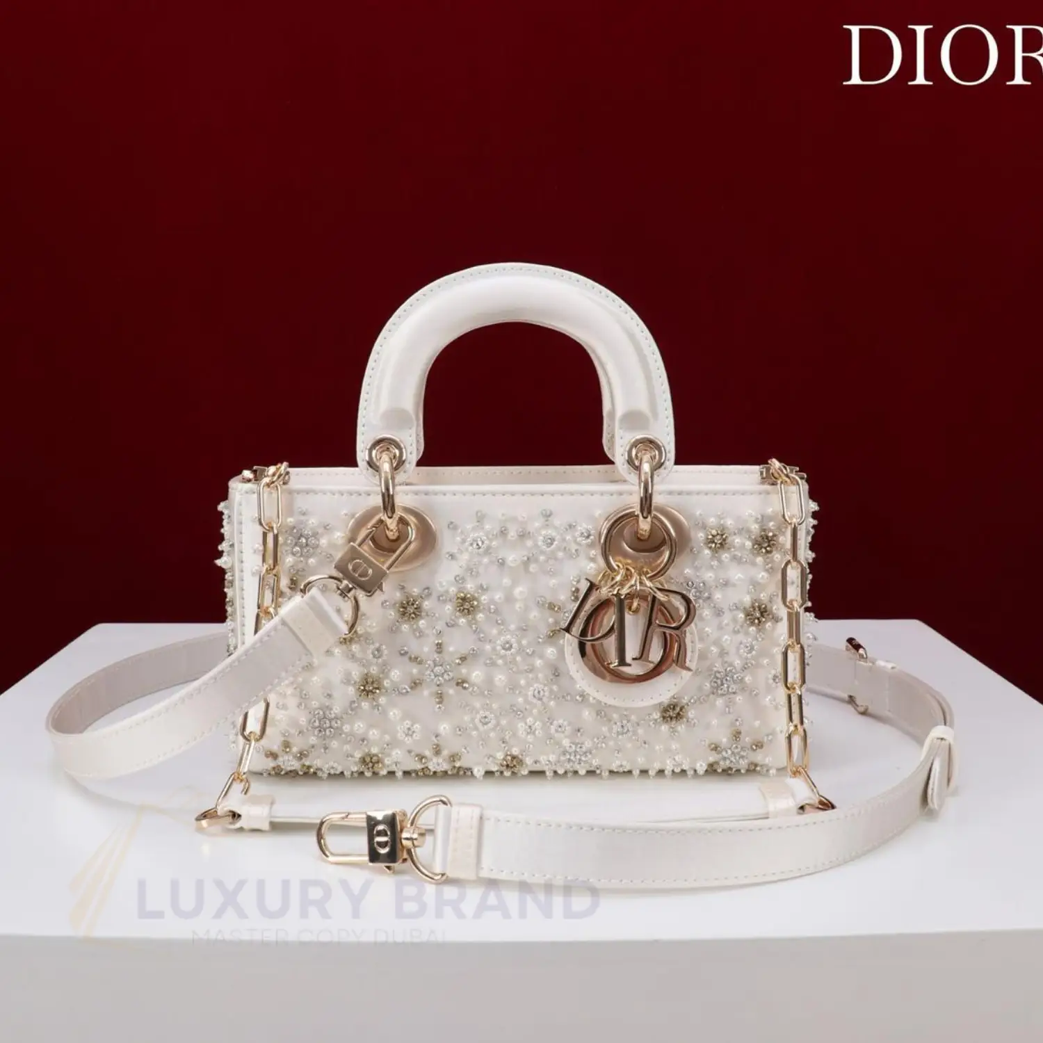 DIOR Lady D-Lite Pearls Bag DIOR Lady D-Lite Pearls Bag