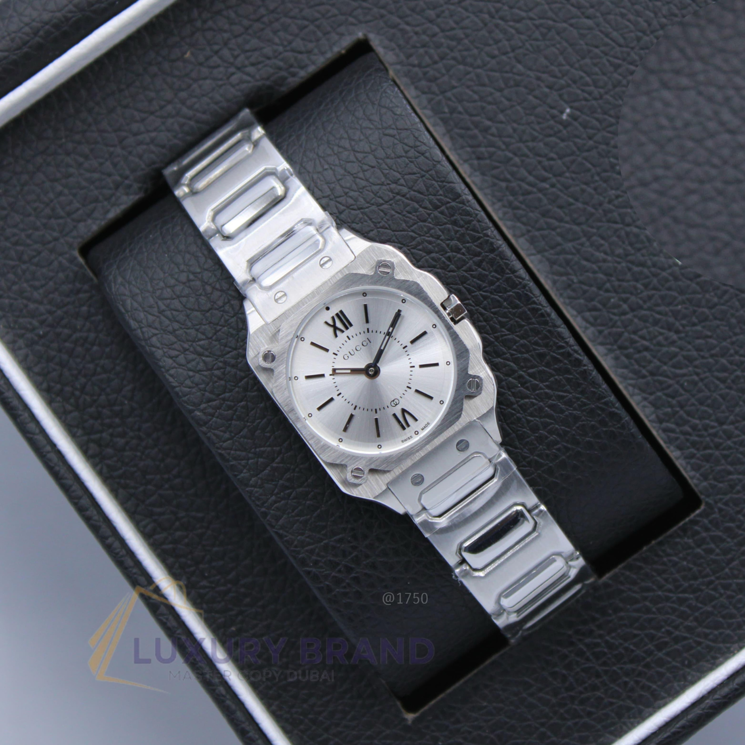 GUCCI G-Flat Stainless Steel Quartz Watch GUCCI G-Flat Stainless Steel Quartz Watch
