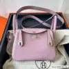 HERMES Leather Crossbody Bag