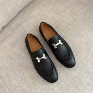 HERMES Paris Loafer Casual Shoes
