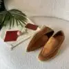 LORO PIANA RUMANI Veloce Tan Suede Loafers