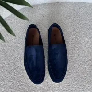 LORO PIANA Suede Loafers