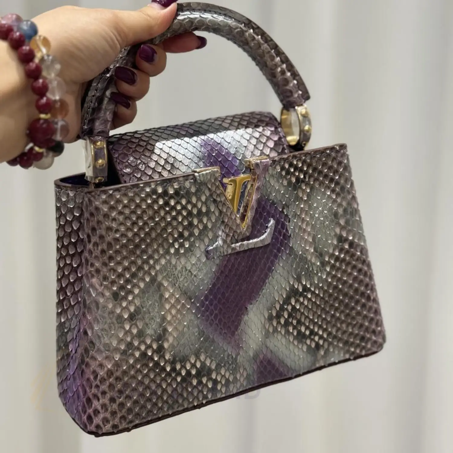 Louis Vuitton Capucines Strikes Bag Louis Vuitton Capucines Strikes Bag