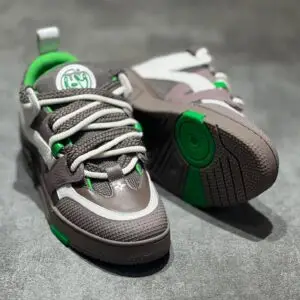 LOUIS VUITTON Bicolor Double Lace Sneaker