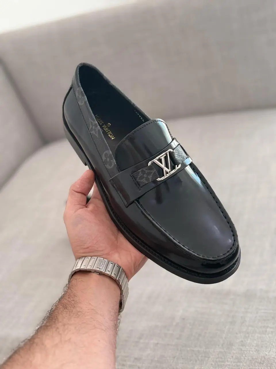 LOUIS VUITTON Monogram Loafers LOUIS VUITTON Monogram Loafers