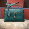 LORO PIANA Super Master Ostrich Leather Bag
