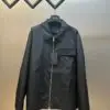 PRADA Logo Patch Blouson Jacket