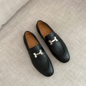 HERMES Moccasins Paris Loafers