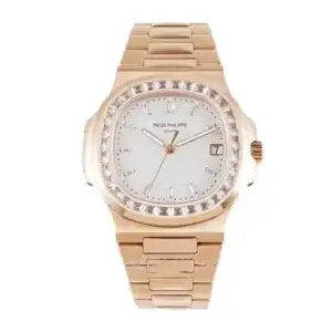 Patek Philippe Nautilus 7122/1R-001 Rose Gold White Replica