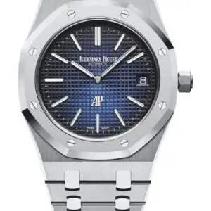 Replica Audemars Piguet Royal Oak Jumbo Extra-Thin Blue 15202IP.OO.1240IP.01