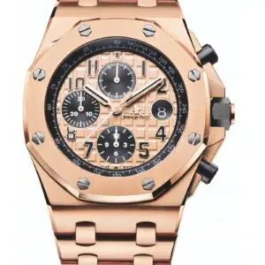 Replica Audemars Piguet Royal Oak Offshore Chronograph Gold 26470OR.OO.1000OR.01
