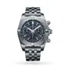 Replica Breitling Chronomat Men Automatic Blue Stainless Steel Watch AB0115101C1A1