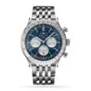 Replica Breitling Navitimer Men Automatic Blue Stainless Steel Watch AB0137211C1A1