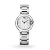 Replica Cartier Ballon Bleu de Cartier Women Quartz Silver Stainless Steel Watch WE902073