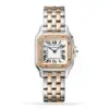 Replica Cartier Panthère de Cartier Women Quartz Silver 18ct Rose Gold Watch W3PN0007