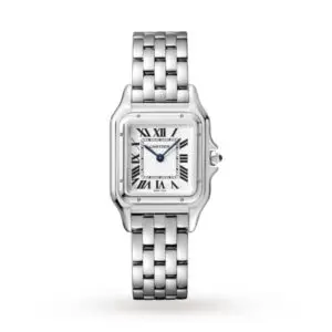 Replica Cartier Panthère de Cartier Women Quartz White Stainless Steel Watch WSPN0007