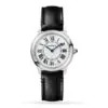 Replica Cartier Ronde Must Women Quartz Silver Calf Watch WSRN0030