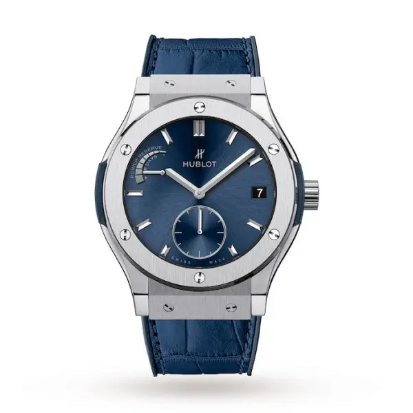 Replica Hublot Classic Fusion Men Automatic Blue Rubber and Alligator Watch 516.NX.7170.LR Replica Hublot Classic Fusion Men Automatic Blue Rubber and Alligator Watch 516.NX.7170.LR