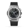 Replica Hublot Classic Fusion Men Automatic Grey Rubber Watch 521.NX.7071.RX