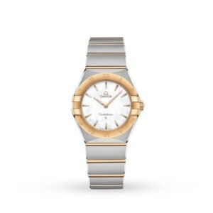 Replica Omega Constellation Women Quartz Mother of Pearl Stainless Steel Watch O13120286005002