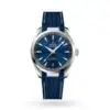 Replica Omega Seamaster Aqua Terra Men Automatic Blue Rubber Watch O22012382003001