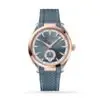 Replica Omega Seamaster Aqua Terra Men Automatic Blue Rubber Watch O22022412103001