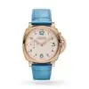Replica Panerai Luminor Due Men Automatic Ivory Alligator Watch PAM00741