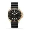 Replica Panerai Luminor Men Automatic Black Rubber Watch PAM01164