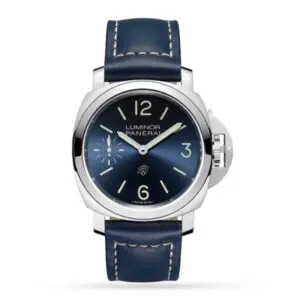 Replica Panerai Luminor Men Automatic Blue Calf Watch PAM01085