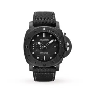 Replica Panerai Submersible Men Automatic Black Rubber Watch PAM00979