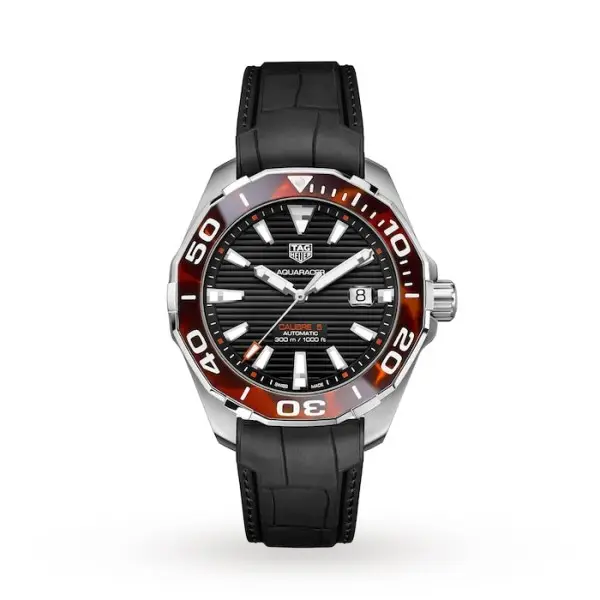 Replica TAG Heuer Aquaracer Men Automatic Black Rubber Watch WAY201N.FT6177 Replica TAG Heuer Aquaracer Men Automatic Black Rubber Watch WAY201N.FT6177