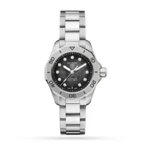 Replica TAG Heuer Aquaracer Women Automatic Black Stainless Steel Watch WBP2410.BA0622