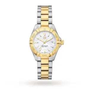 Replica TAG Heuer Aquaracer Women Quartz Mother of Pearl Bicoloured Watch WBD1420.BB0321