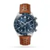 Replica TAG Heuer Carrera Men Automatic Blue Leather Watch CBN2A1A.FC6537