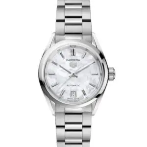 Replica TAG Heuer Carrera Women Automatic Mother of Pearl Stainless Steel Watch WBN2410.BA0621