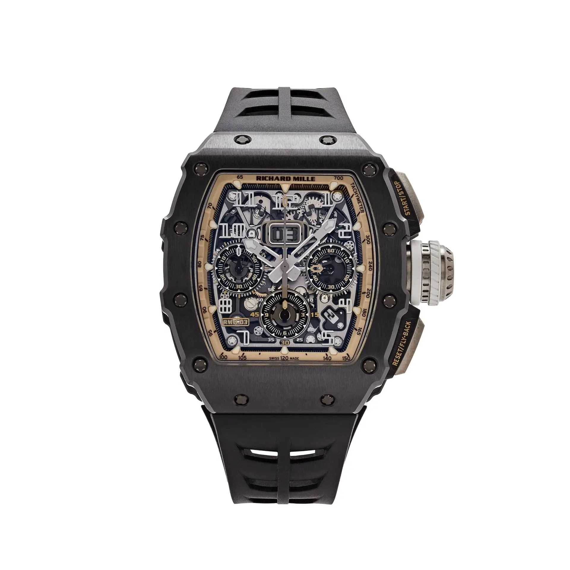 Richard Mille RM 11-03 'Last Black Edition' Automatic Flyback Chronograph Black Ceramic Limited Edition of 33 Richard Mille RM 11-03 'Last Black Edition' Automatic Flyback Chronograph Black Ceramic Limited Edition of 33