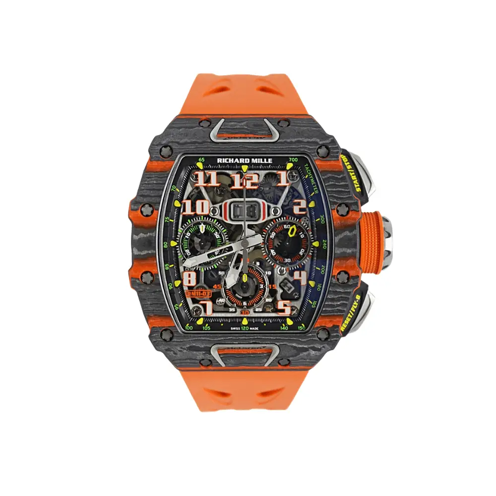 Richard Mille RM 11-03 'McLaren' Carbon Orange Quartz TPT Limited Edition of 500 Richard Mille RM 11-03 'McLaren' Carbon Orange Quartz TPT Limited Edition of 500